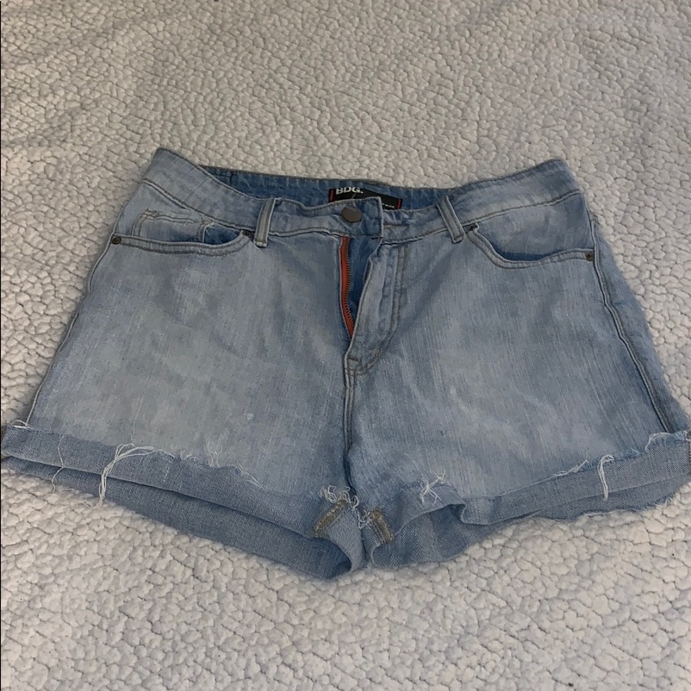 BDG by Urban Outfitters High Rise Denim Shorts